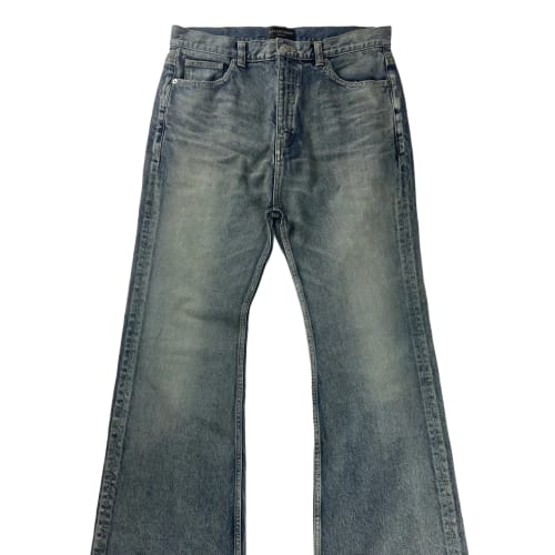Balenciaga Iconic Perfect Bootcut Flare Denim Pants SS 2022 - M