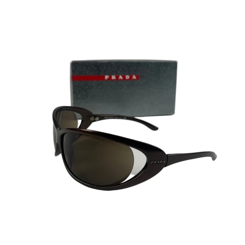 Prada Brown Gap Vision Sunglasses - OS