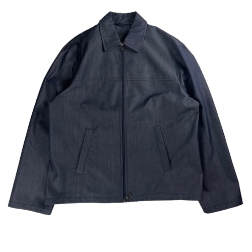 Prada Double Zip Linen Jacket FW 1998 - L