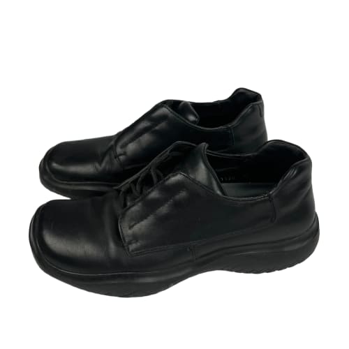 Prada Linea Rossa Black Leather Trainers FW 1999 - 44 EU