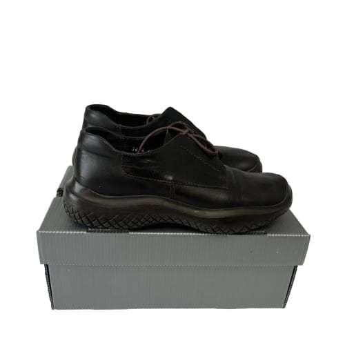 Prada Linea Rossa Leather Trainers FW 1999 - 40 IT/41 EU