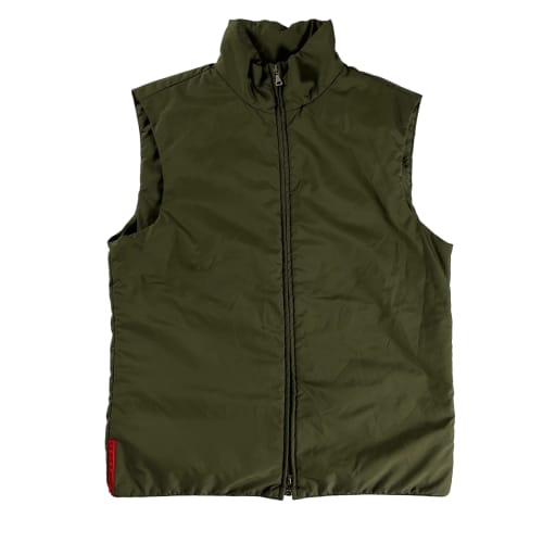 Prada Linea Rossa Utility Nylon Vest 2000s - S