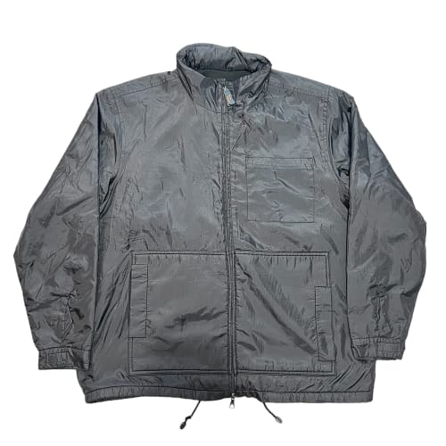 W＆LT Walter Van Beirendonck  fleece nylon black bomber jacket