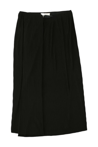 F/W 2001 White Label Oversized Ribbed Maxi Skirt