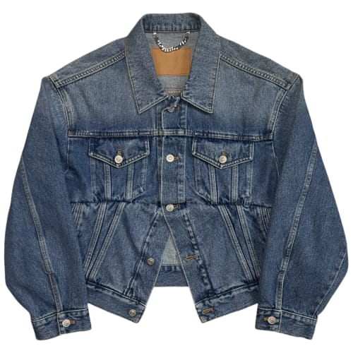 Balenciaga Swing Split Denim Jacket - AW16