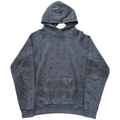 RAF SIMONS 2004AW WAVES Paisley Pullover Hoodie