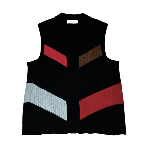 Kiko Kostadinov Nash Intarsia Vest - AW20