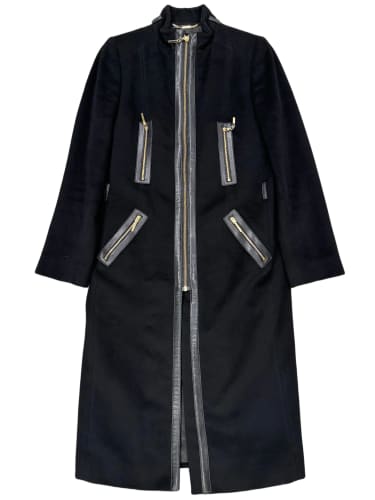 A/W 2000 Gucci by Tom Ford cashmere wool zipper coat