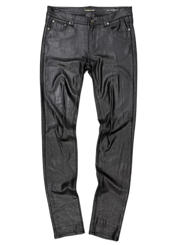 2014 Saint Laurent by Hedi Slimane faux leather skinny pants
