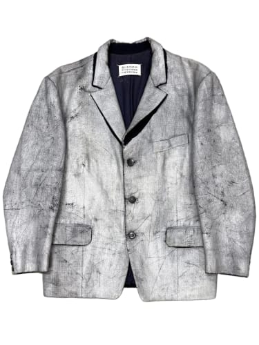 1999 Martin Maison Margiela artisanal painted blazer
