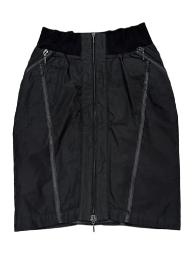 2000s Plein Sud technical biker skirt