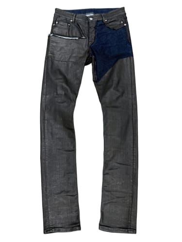 S/S2019 Rick Owens "Babel" Tyrone coated jeans