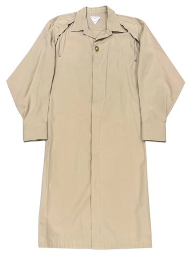 2020 Bottega Veneta raglan sleeve batwing coat