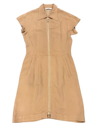 2000s Prada zipper midi dress