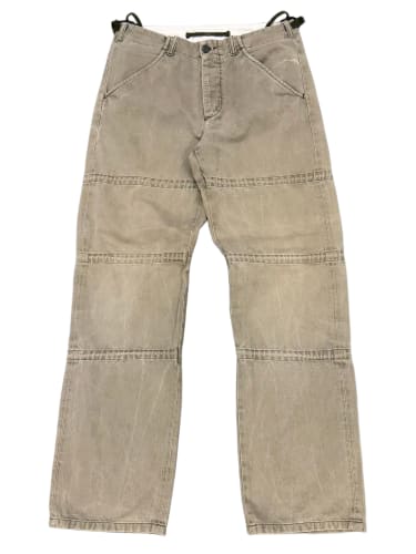 2000s Helmut Lang paneled military pants