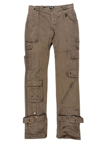 A/W2003 Dolce & Gabbana bondage parachute cargo pants