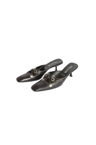 Prada 2000s black kitten heels