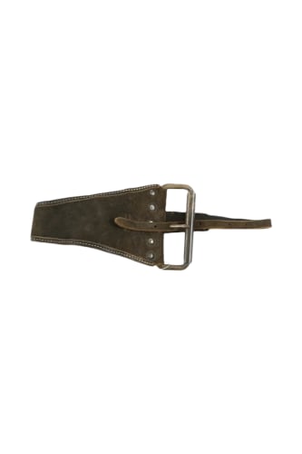 S/S 2003 Brown Distressed Asymmetrical Waistbelt