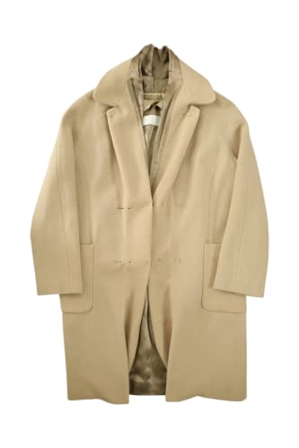 F/W 2003 White Label Double Silk Layered Trench Coat