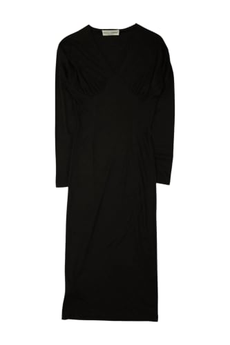 Black Wool Dress