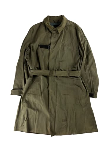 Prada Belted Nylon Strapped Coat FW 1999 - L