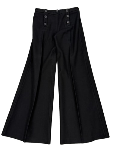 1990s Alexander McQueen buttons up sailor pants