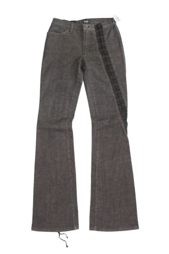 Dolce & Gabbana SS 2002 grey lace-up jeans