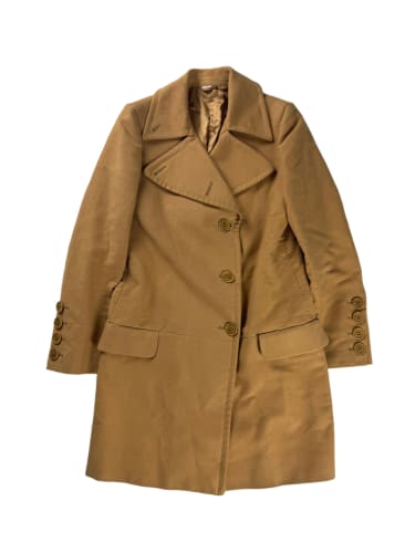 Helmut Lang Camel Double Breasted Coat FW 2001 - S