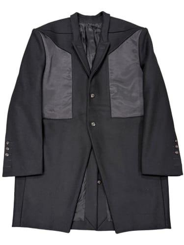 A/W2022 Rick Owens “Strobe” heavy wool jumbo ratlin coat - new with tags