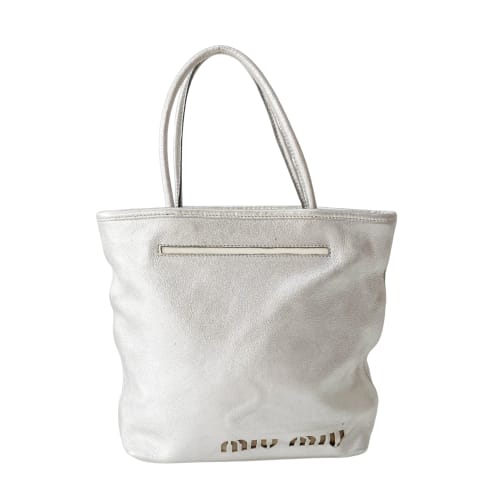 Silver LED Light-Up Shoulder Bag