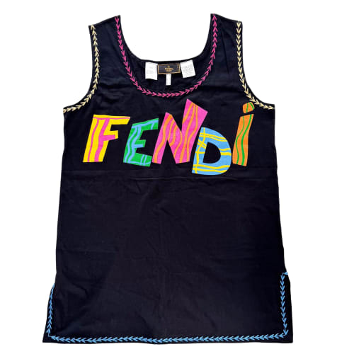 Fendi Logo Dress