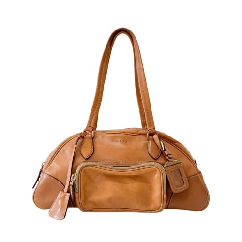 Archive Brown Leather Shoulder Bag