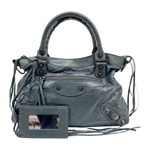 Giant 12 City Xanadu Green Leather Two Way Bag