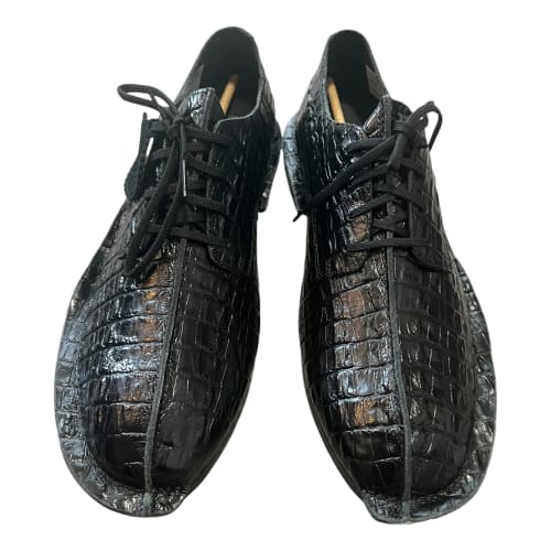 MARTINE ROSE for Clarks "Coming Up Roses" Crocodile Derby