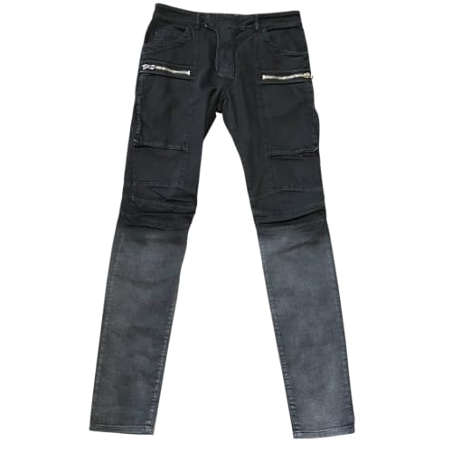 BALMAIN Cotton Elastane Biker Pants