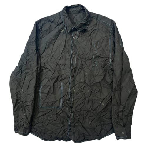 KANGHYUK 2019SS COLLECTION 5 Crinkled Nylon Shirt