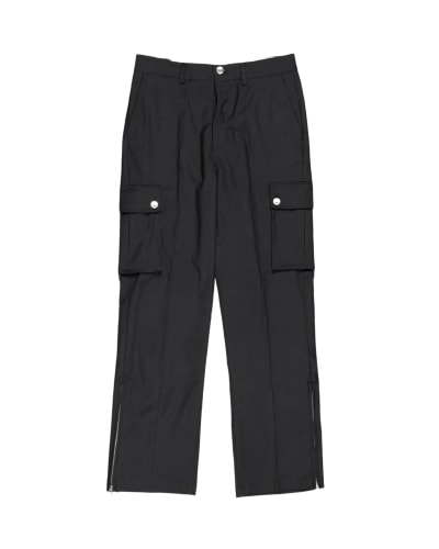 Uniform Cargo Trouser in Black