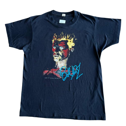 Vintage 80s Billy Idol Rebel Yell 1984 Photo T-Shirt SZ L