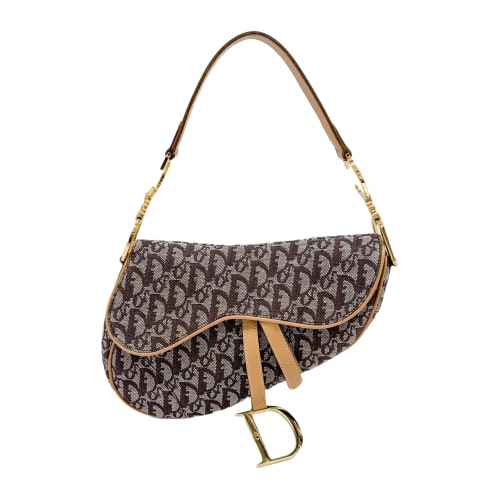 Saddle Brown Trotter Canvas Shoulder Bag