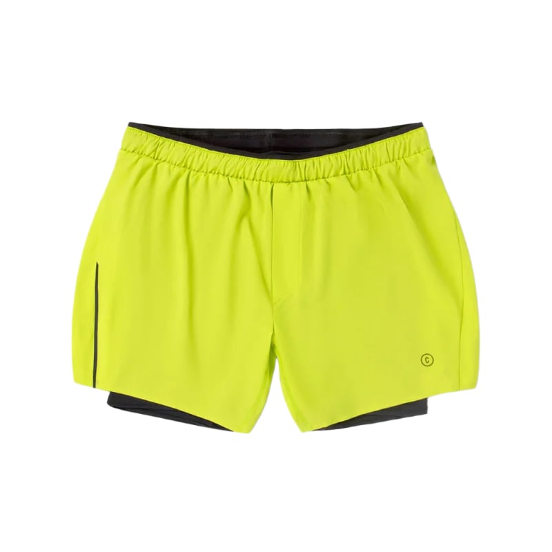 DLYShort 5" Long Brief - Lime Green