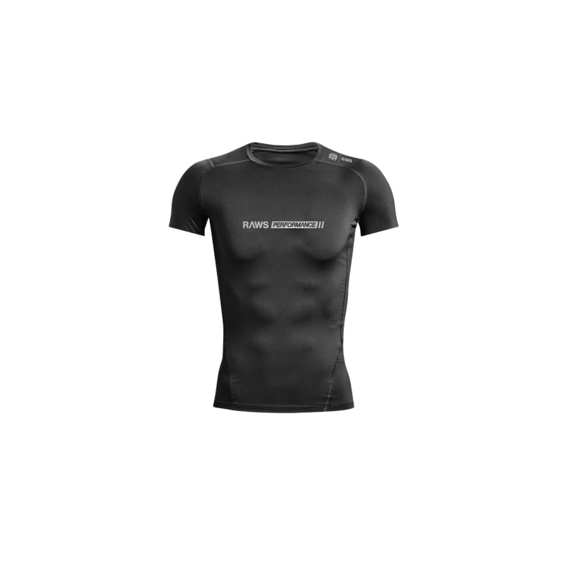Short Sleeve Compression T-Shirt : BLACK : [PERFORMANCE]