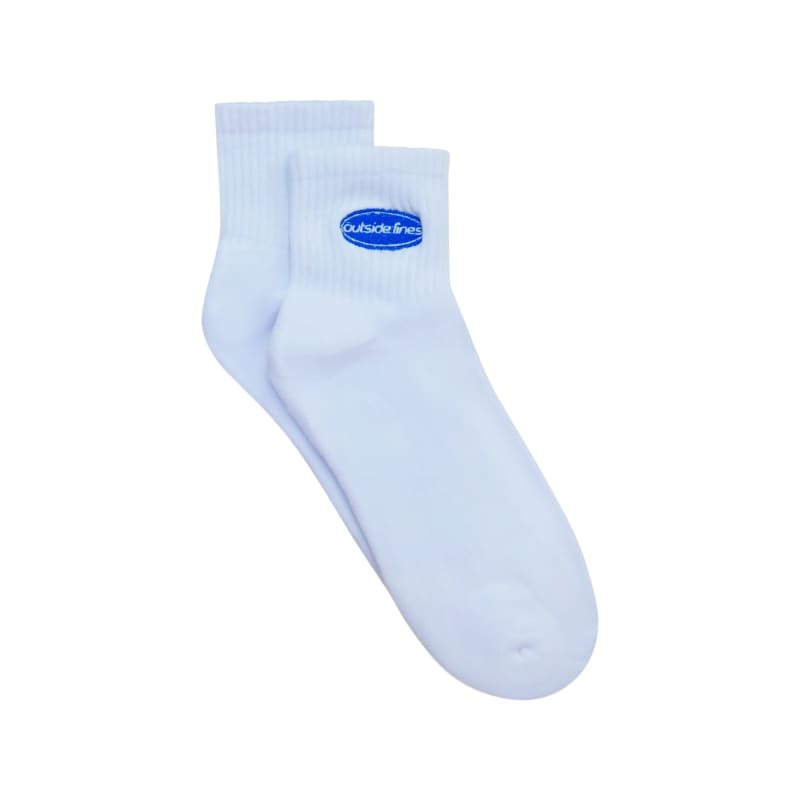 Quarter Cushioned Tennis Sock - White