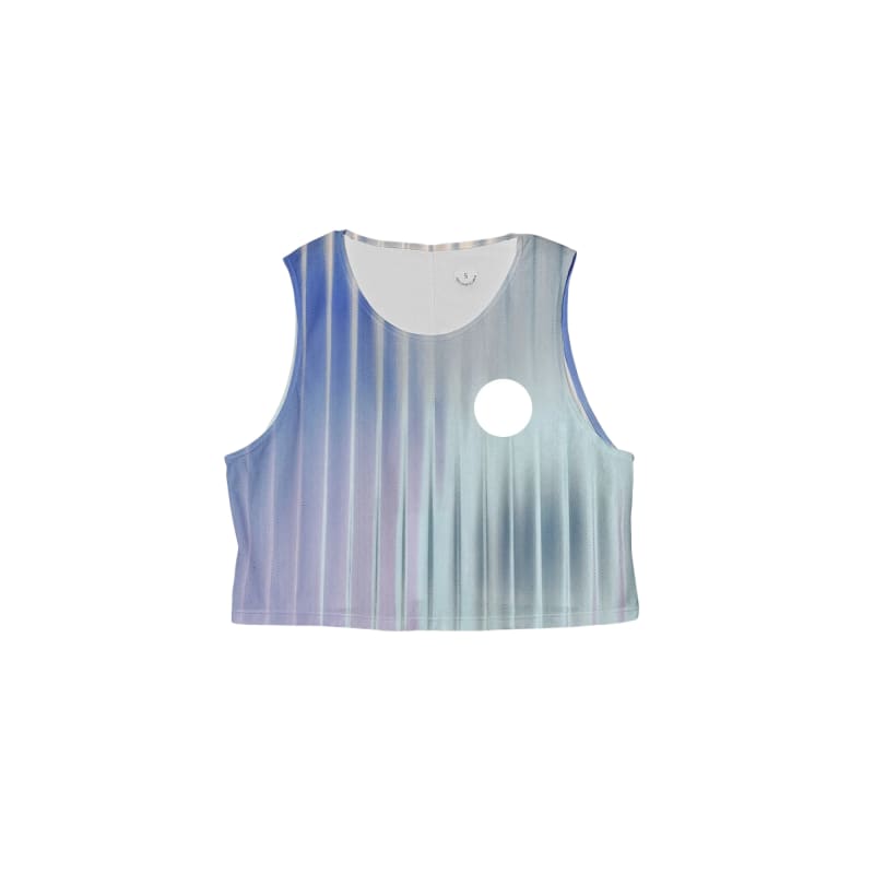Purple Glass Crop Singlet