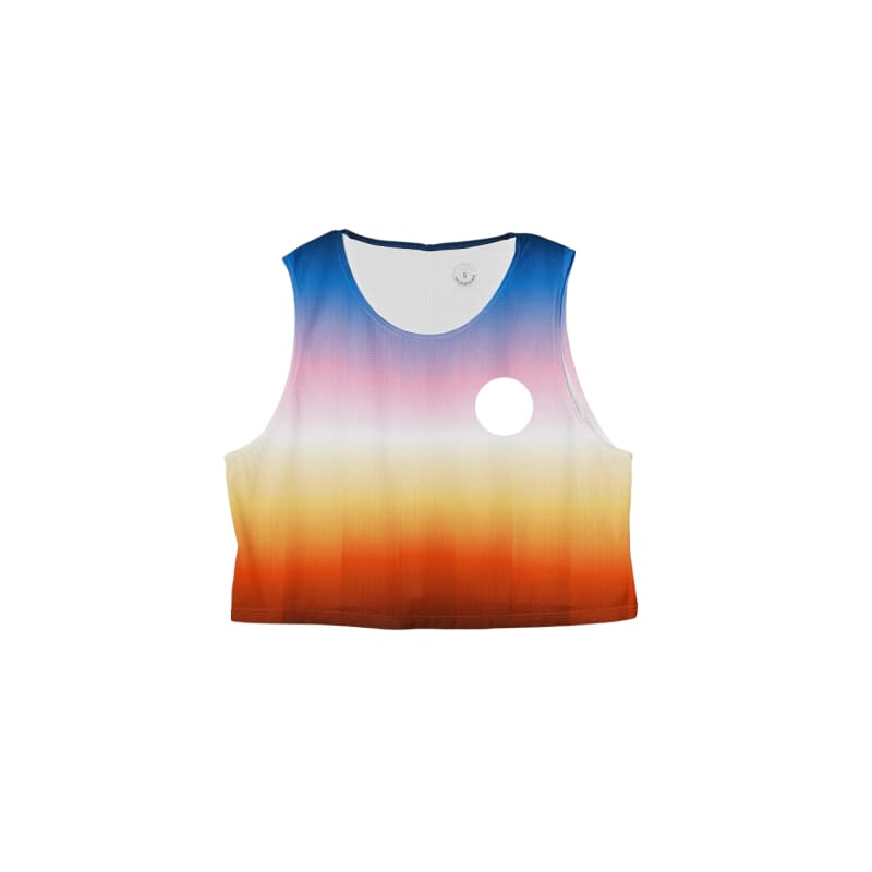 In it for the long run Crop Singlet