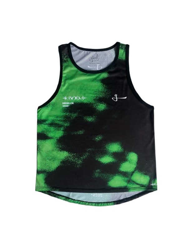 WOMEN'S BYND TOKYO SINGLET MEDELLIN - GREEN
