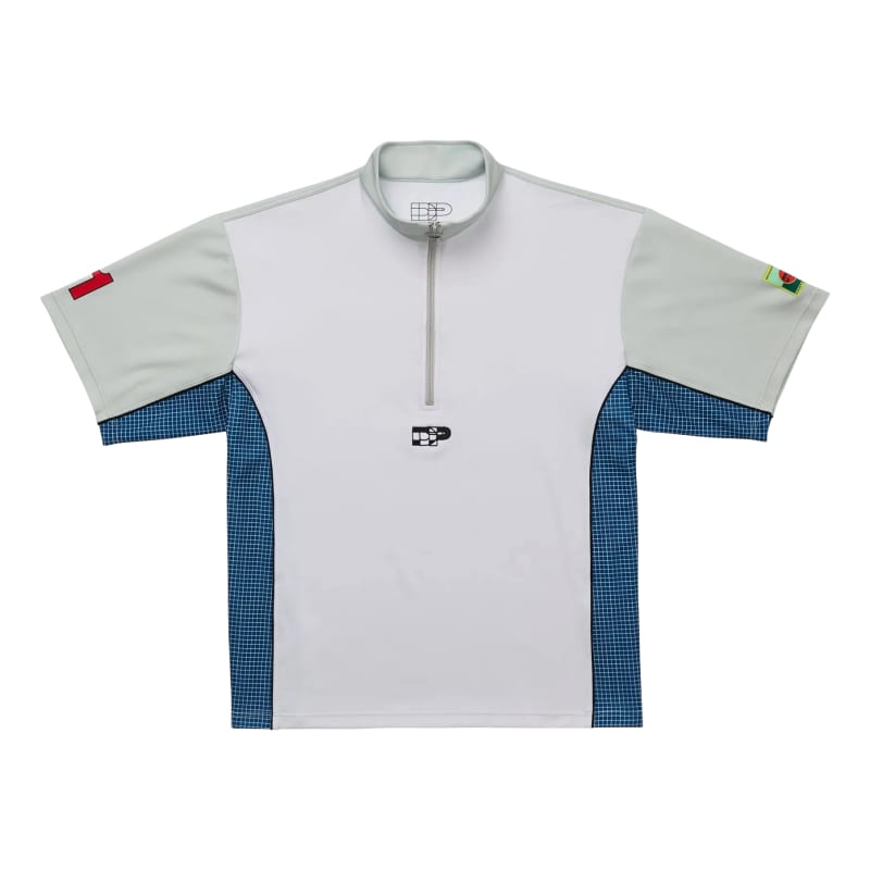 BOUNCE POLO - LILY WHITE/OVERCAST GREY/