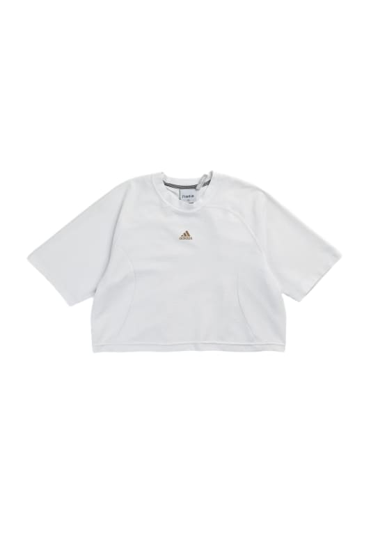Rework Adidas Crop Tee - M