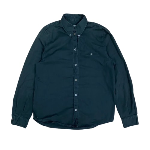 Black “HL” Logo Dress Shirt