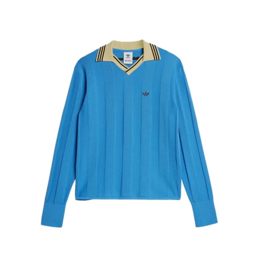 Adidas x Wales Knit Football L/S Lucky Blue by Weekends Chengdu