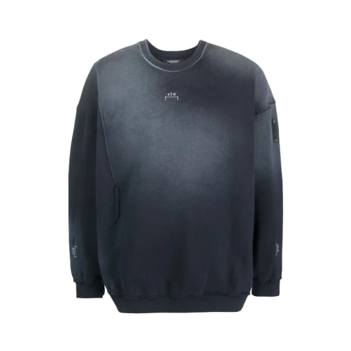 A-COLD-WALL* Shiraga crew-neck sweatshirt ACWMW141C-NAVY by Weekends Chengdu